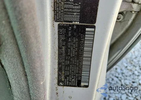 2003 BMW 745 Li z USA, uszkodzony, nr VIN WBAGN63423DR09417